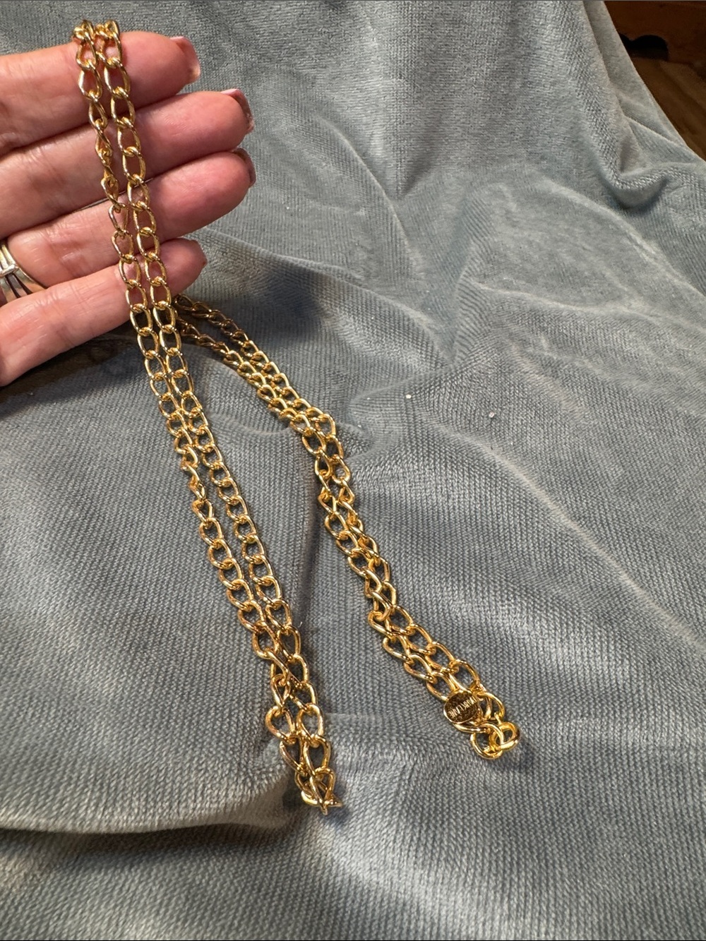 Park Lane Gold Toned Link Chain Necklace
